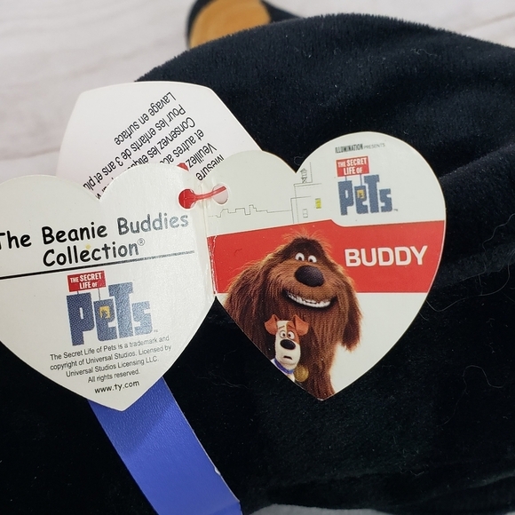 ๐SOLD๐ TY Secret Life Of Pets Buddy Dachshund Dog 18 Inch Plush Toy 2016 Tag - Picture 7 of 11